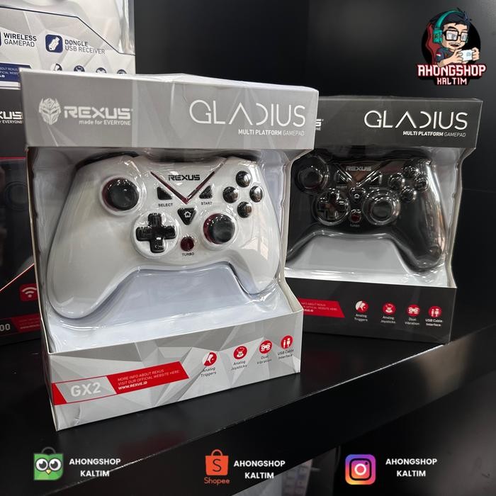 rexus gamepad gx2