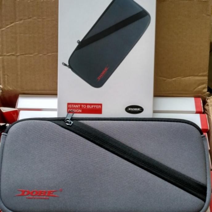Dobe Nitendo Switch Soft Pouch Storage Bag Sarung Tas Switch