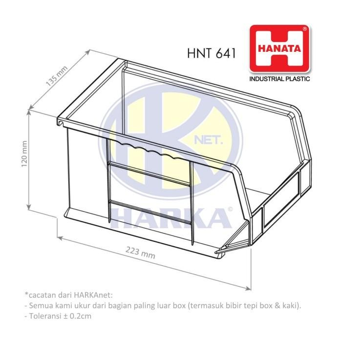 [Expert] KOTAK AKSESORIS Sparepart Case Baut JOLLY BOX HANATA HNT641 HNT 641
