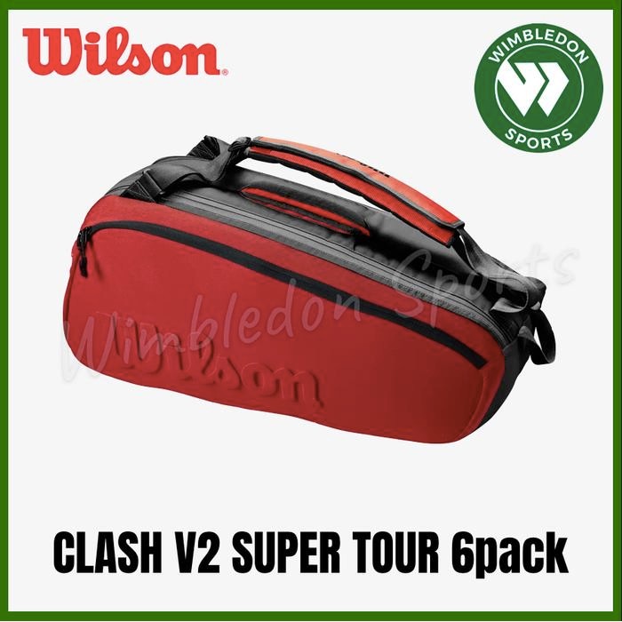 Tas Wilson Clash V2 SUPER TOUR 6 PACK / Tas Wilson Super Tour 6R Clash Terlaris