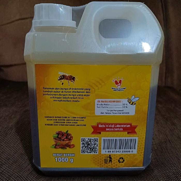 

Amk Madu Dengan Kurma 1Kg Penambah Stamina Honey Syrup