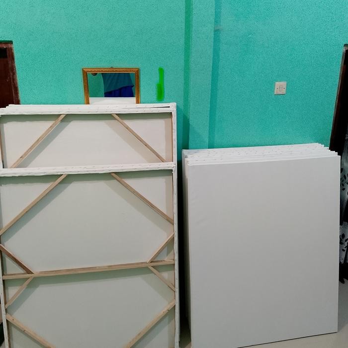 

TERBARU kanvas lukis besar premium 100 x 150 cm gesso BISA GRAB!
