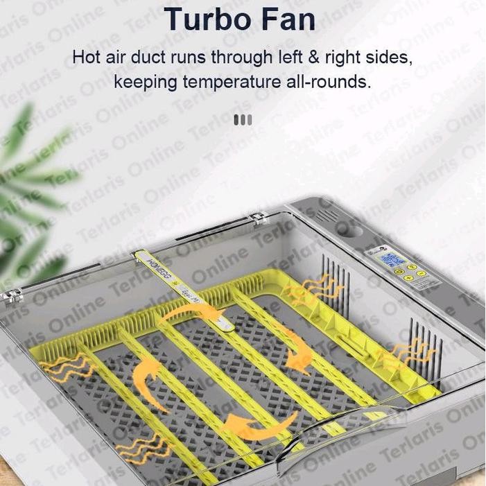 Mesin Tetas Telur HHD 36 Full Otomatis Smart Incubator Inkubator Pintar