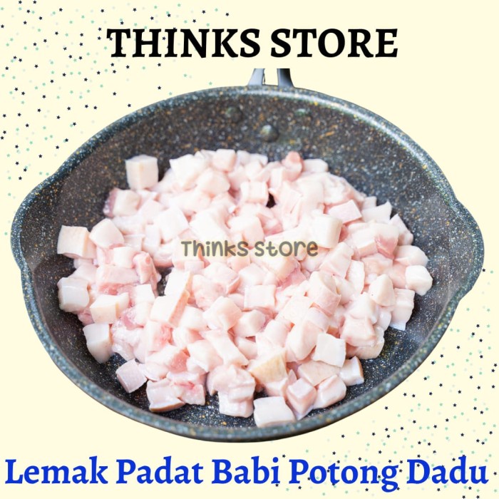 

BALI PORK FAT - BALI PORK LARD - LEMAK PADAT BABI BALI KODE 1219