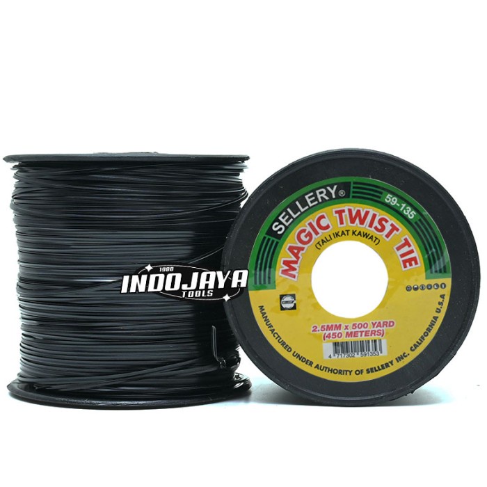 

Kawat Pengikat Kabel Serbaguna Magic Twist Tie 2,5mm Sellery