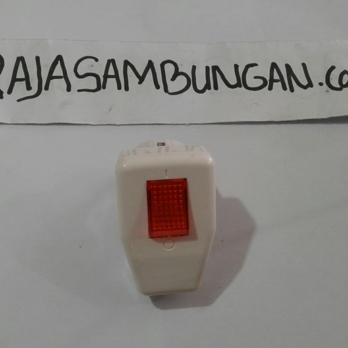 TERMURAH STEKER SAKLAR LAMPU BRIGHT-G STEKER LAMPU PUTIH COLOKAN SAKLAR LAMPU