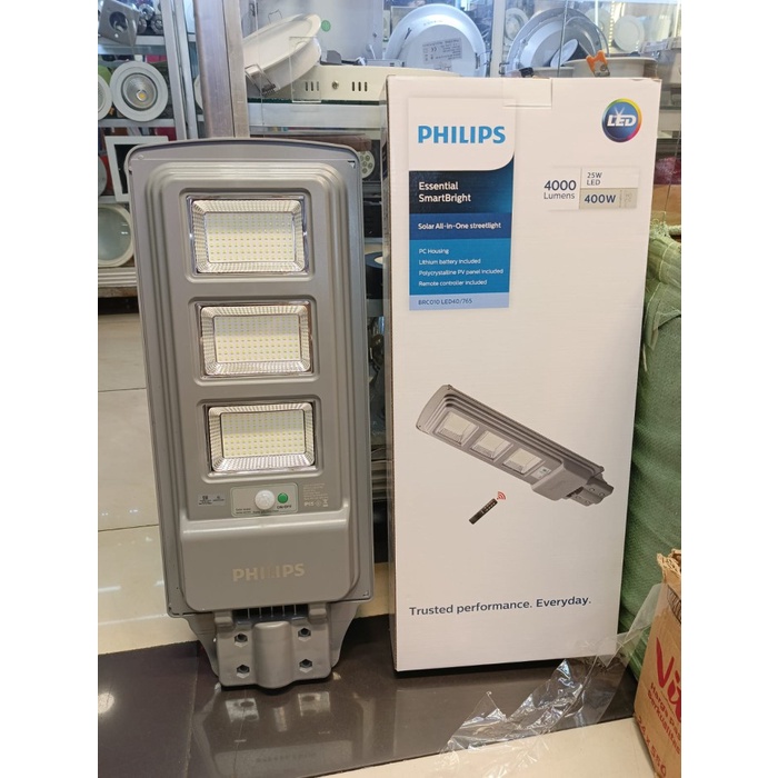 Lampu Jalan Led PJU Solar Cell PHILIPS BRC010 25W SMD All In 1 StreetLight
