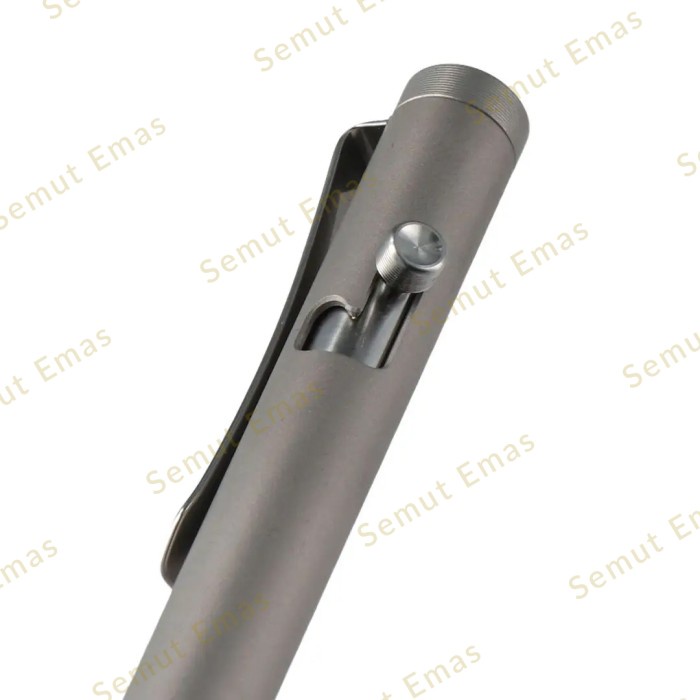 

BARANG TERLARIS TITANIUM BOLT ACTION EDC PEN SP-01 PACKING AMAN