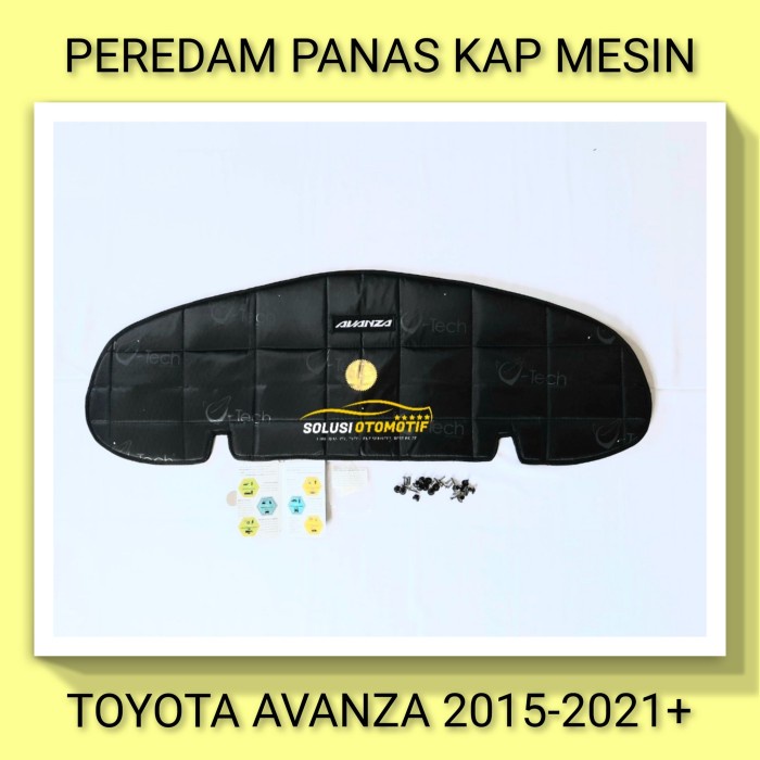 TOYOTA AVANZA VELOZ 2015-2020 Peredam Panas Kap Mesin VTECH Ori + Klip