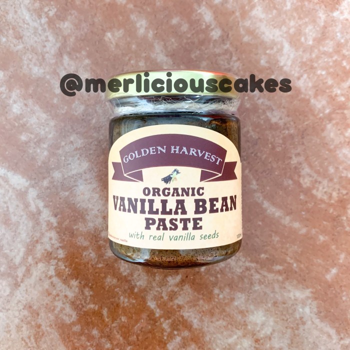 

GOLDEN HARVEST ORGANIC VANILLA BEAN PASTE 100 ML KODE 579