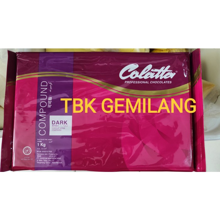 

COLATTA COMPOUND DARK MILK WHITE 1 KG KODE 1086