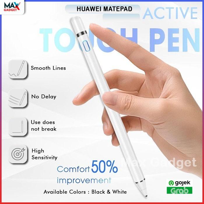 Touch Pen Alternatif for Huawei Matepad 11 Touch Screen Pen Pencil Active Stylus Rechargeable Black