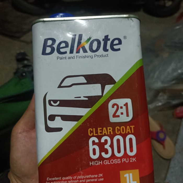 Clear Coat Belkote 6300 Pernis