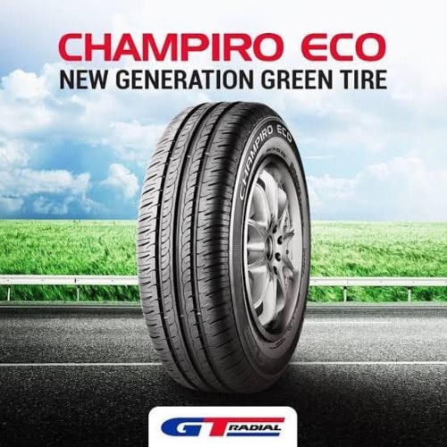 Gt Radial Champiro Eco 145/80 R13 Bonus Pentil - Ban Mobil 145/80R13