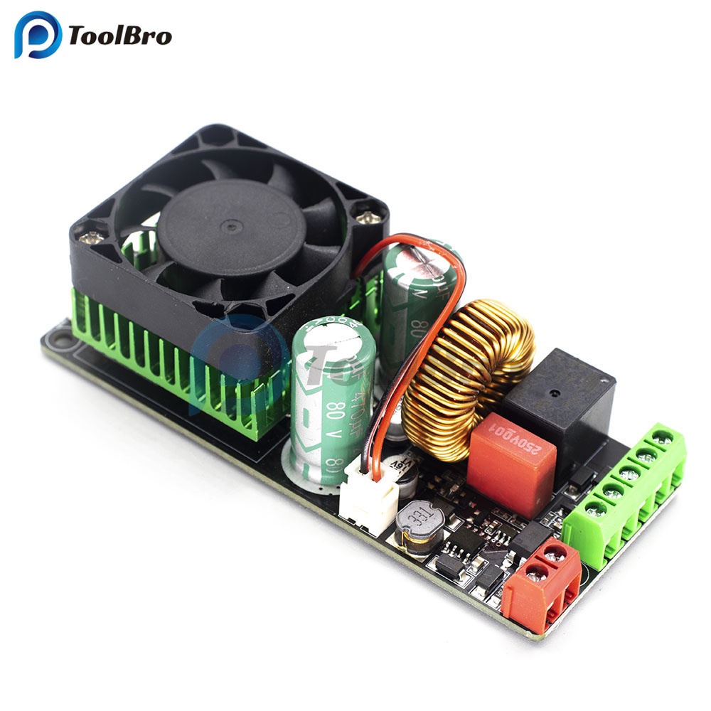 LUXW 500W Mono Digital HiFi Power Amplifier Board Class D Sound Amp Transcend LM3886 IRS2092S for Ho