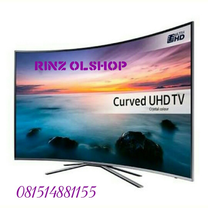 Led Tv Samsung 65" Smart Tv 4K Curved Uhd 65Ku6500 Garansi Resmi