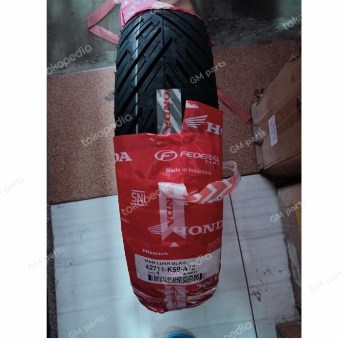Ban Honda 100/80-14 Tubeless