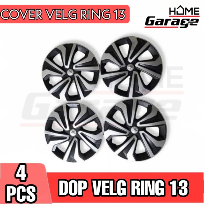 Dop Velg Kaleng Ring 13 1 Set Tutup Velg Ayla Agya Sigra Calya Datsun