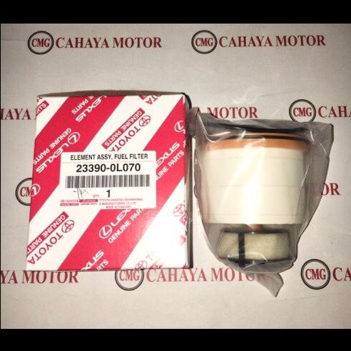 FILTER SOLAR FUEL FILTER FORTUNER VRZ INNOVA REBORN HILUX ORIGINAL