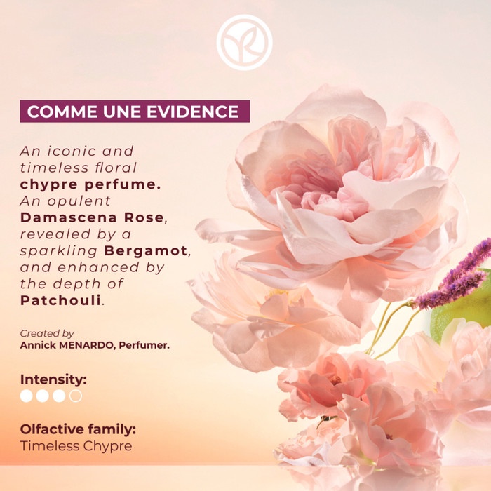 Yves Rocher Comme Une Evidence Edp 100Ml - Parfum Wanita Parfum Edp