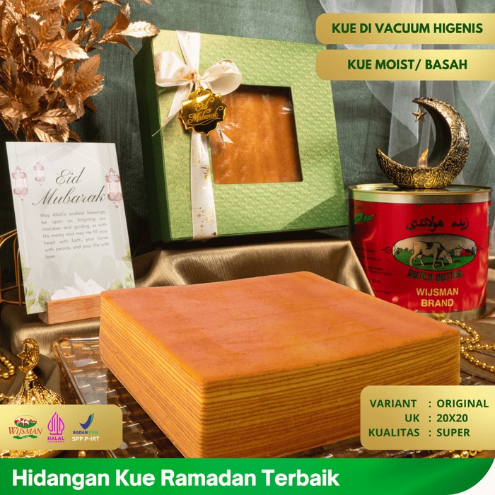 

(KUALITAS SUPER) KUE LAPIS LEGIT 20X20 ORIGINAL WISMAN 100% HALAL KODE 957