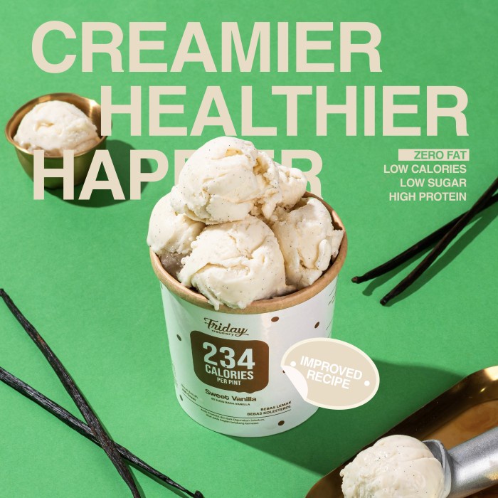 

SWEET VANILLA PINT (473ML) KODE 1311