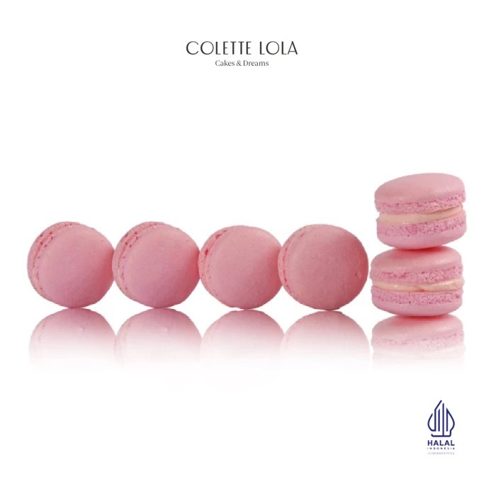 

MACARONS COLETTE LOLA ROSE & LYCHEE - 6 PCS KODE 21