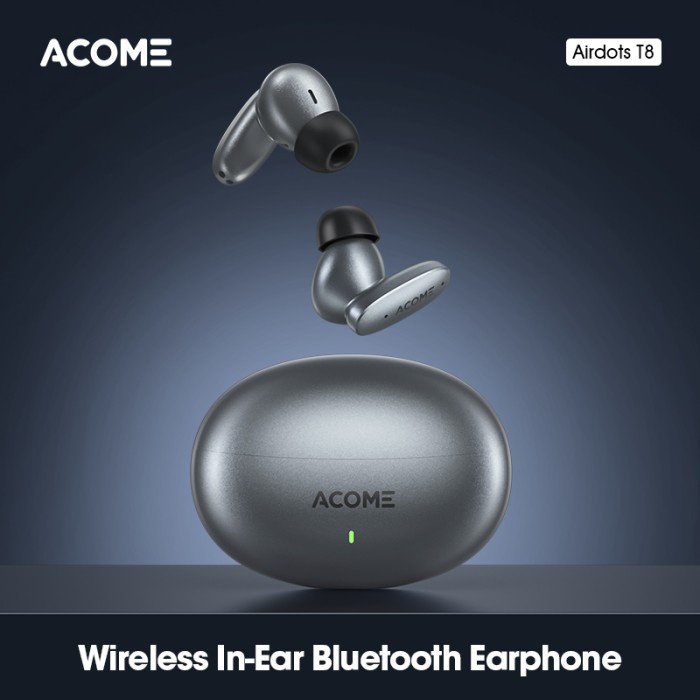 Acome Tws T8 Headset Wireless Earphone Bluetooth 5.3 Ipx5 Waterproof