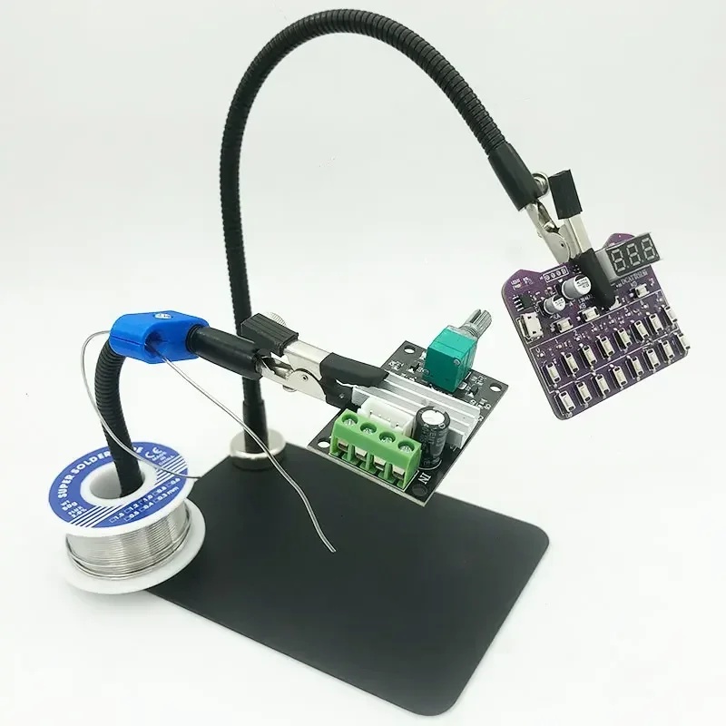 ALLEN Magnetic Snake Pipe Goose Neck Pipe Alligator Clip Electronic Welding Repair Solder