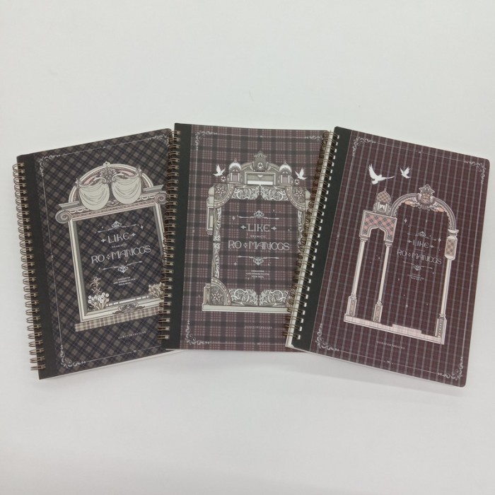 

Notebook Buku Catatan Buku Spiral/Buku Tulis Anak Sekolah/Note Pad B5