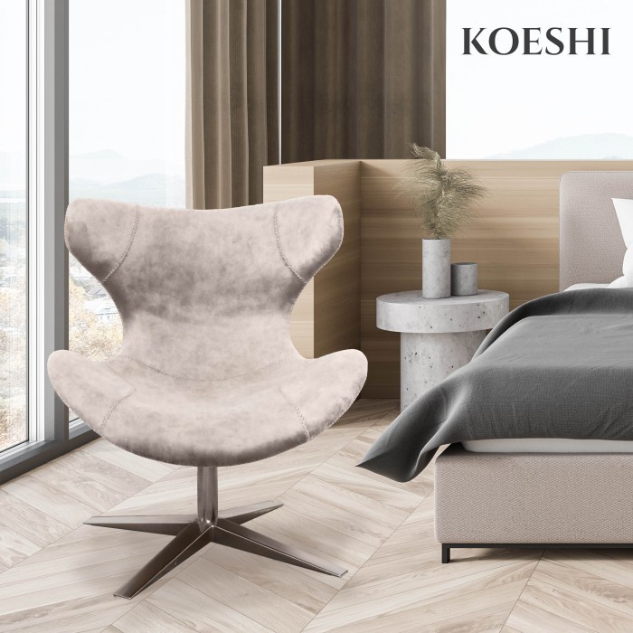 Sofa Lounge Swivel Chair Kursi Santai Malas, Koeshi - Tomo Chair