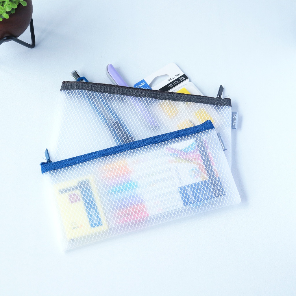 

[Pelangi Stationery] BANTEX Zipper Bag Pouch Tas Kantong Ritsleting