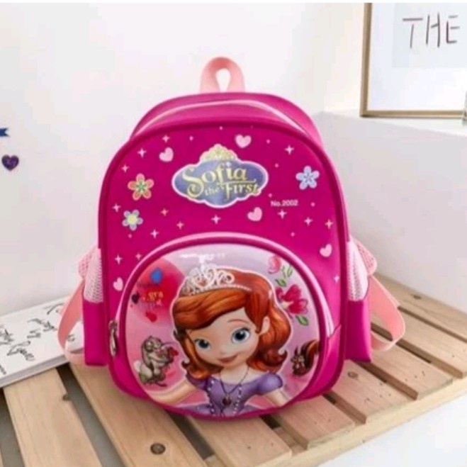 PROMO SPECIAL tas princess sofia tas ransel mini anak sekolah KF548