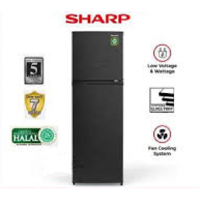 Terbaru Kulkas Sharp Sj-316Mn 2 Pintu Sj316Mn