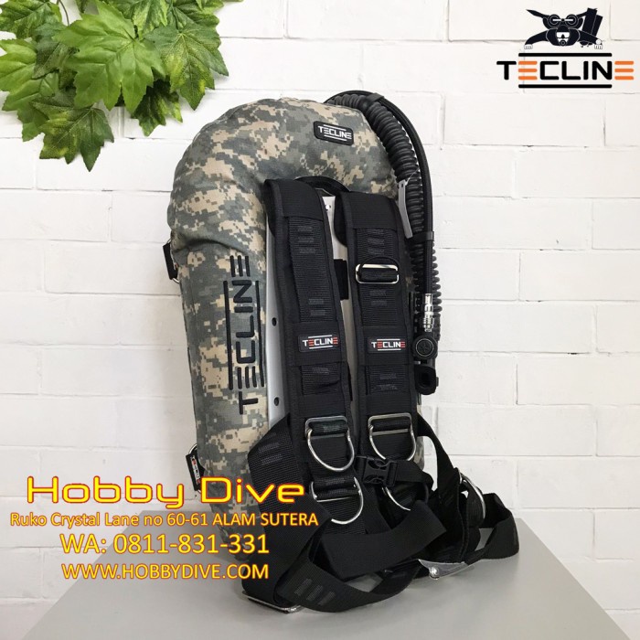 TECLINE BCD Donut 10 Camo Set TEC-D10 - Scuba Diving Alat Diving