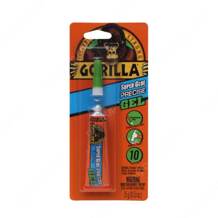 

Super Glue Lem Gorilla super kuat - 15 Gram