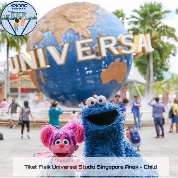 

TERBARU Tiket fisik anak / kids Universal Studio Singapore (USS)