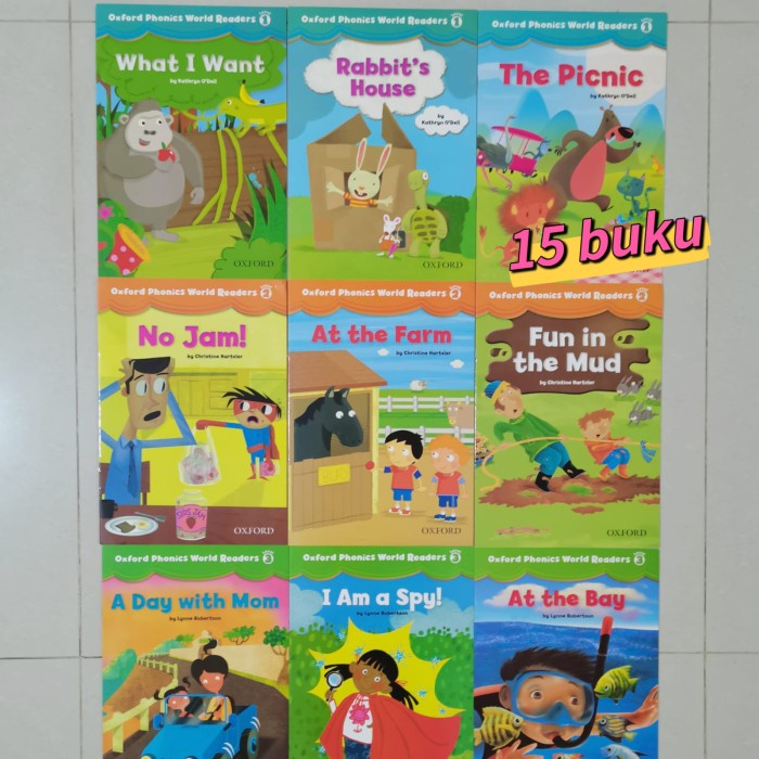 

TERBARU Oxford phonics world reader BISA GRAB!
