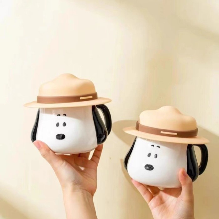 Mug Snoopy / Cangkir Snoopy / Gelas Keramik Snoopy Tidur