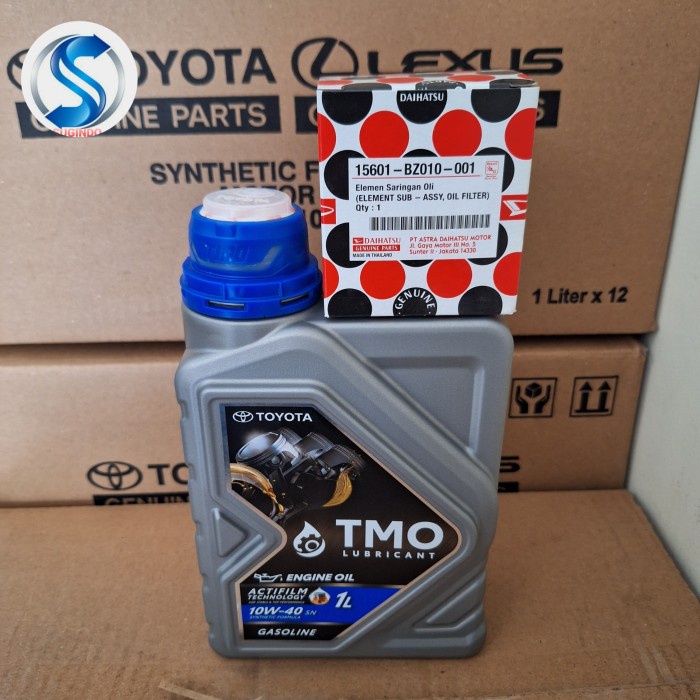 Oli Mesin Tmo 10W-40 4L + Paket Filter Oli Ori