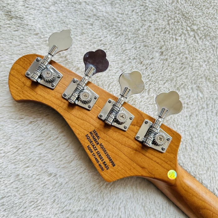 SQOE SPJ40 Short Scale Bass sunburst Termurah