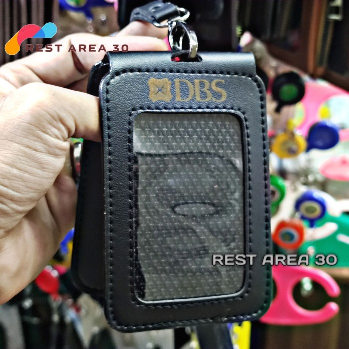 

Holder ID Card Tali Lanyard Name Tag Lipat Logo DBS Kode 611