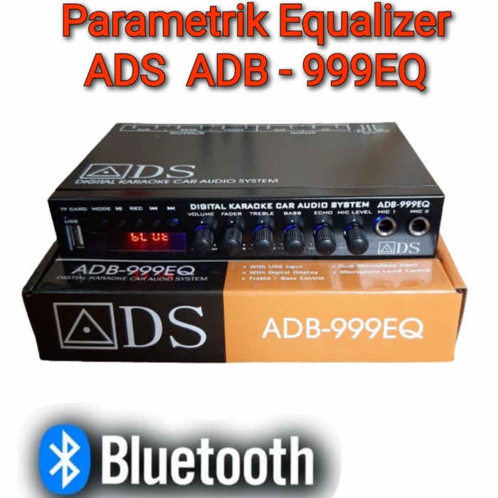 Fre Amp Equalizer Parametrik Audio Mobil Usb Sd Card
