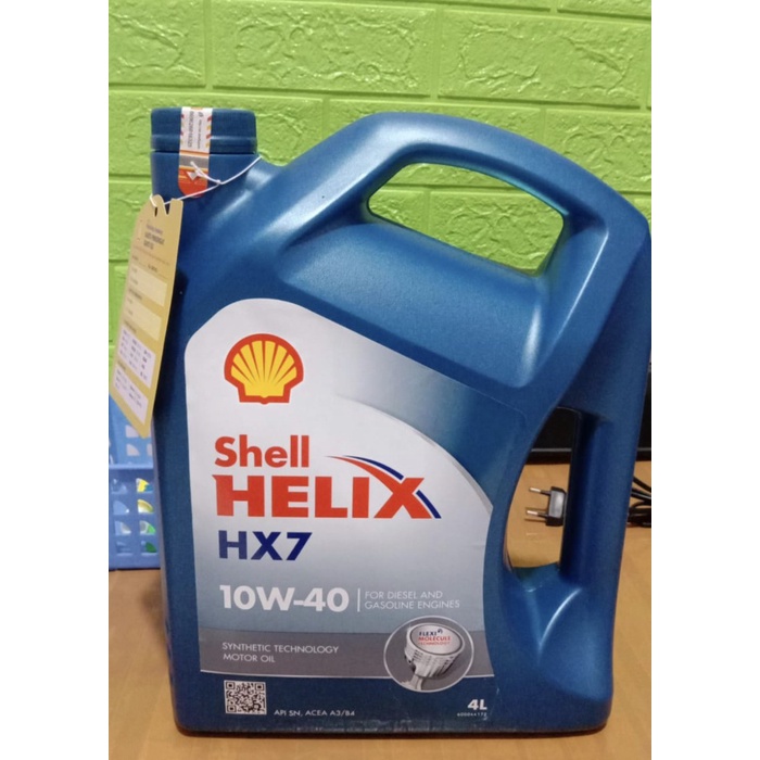 Oli Shell Helix Hx7 10W-40 4L