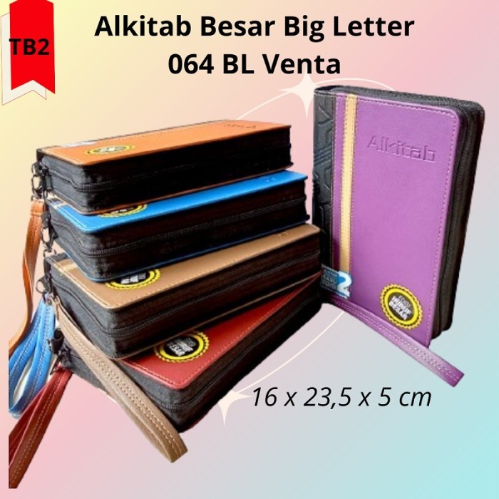 

Ready Alkitab Kristen Ukuran Besar Manula Lansia Huruf Besar Sampul Tb 064