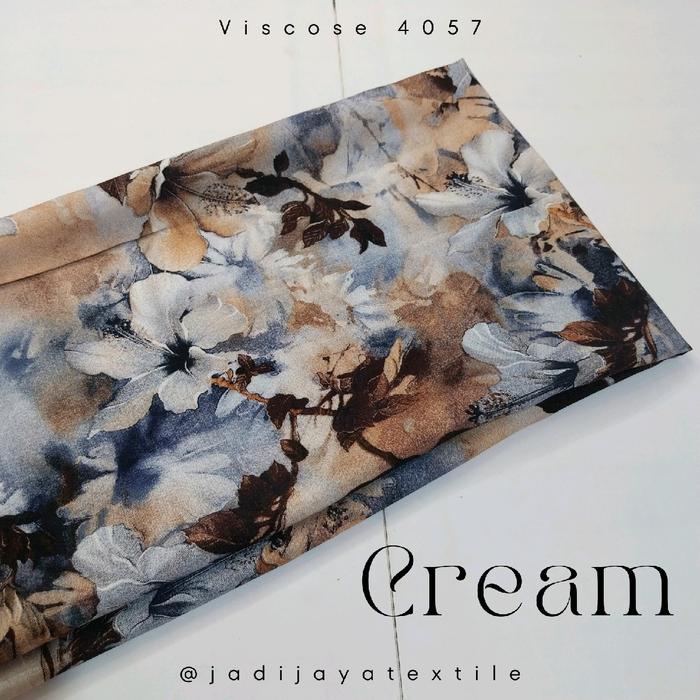 [4057] rayon viscose 1.5 & 2.5 meter / viscose premium / kain rayon print / rayon premium / kain