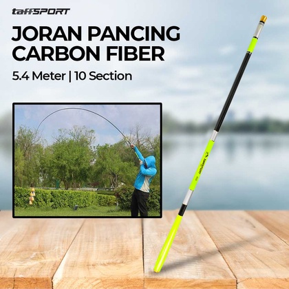 Joran Pancing Carbon Fiber Tegek 5.4M, Ringan dan Kuat untuk Pengalaman Mancing Maksimal
