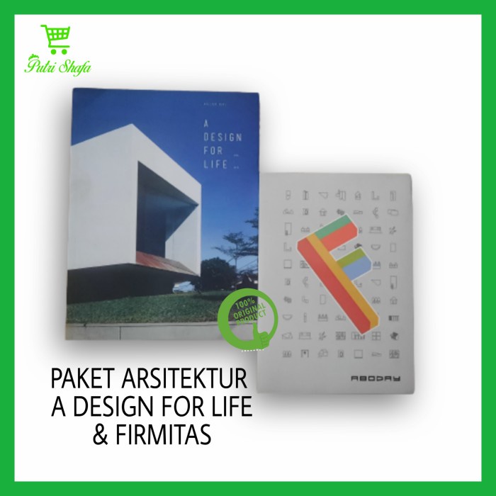 

Buku Paket Arsitektur ( Firmitas & A Design For Life )