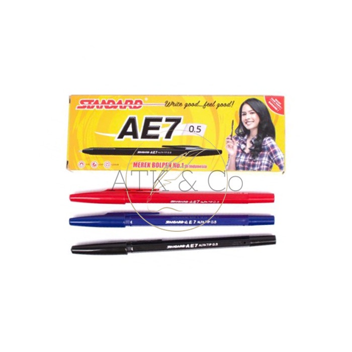 

Pulpen Standard AE7 0.5mm - Pulpen Standard AE-7 0.5
