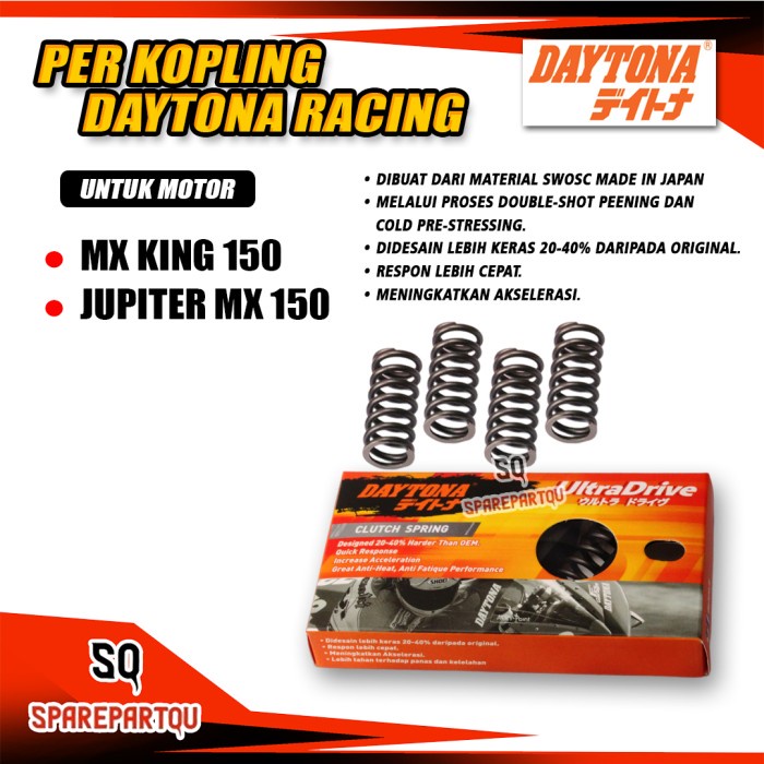PER KOPLING DAYTONA MX KING MX150 2016 - 2021 SWOSC-V